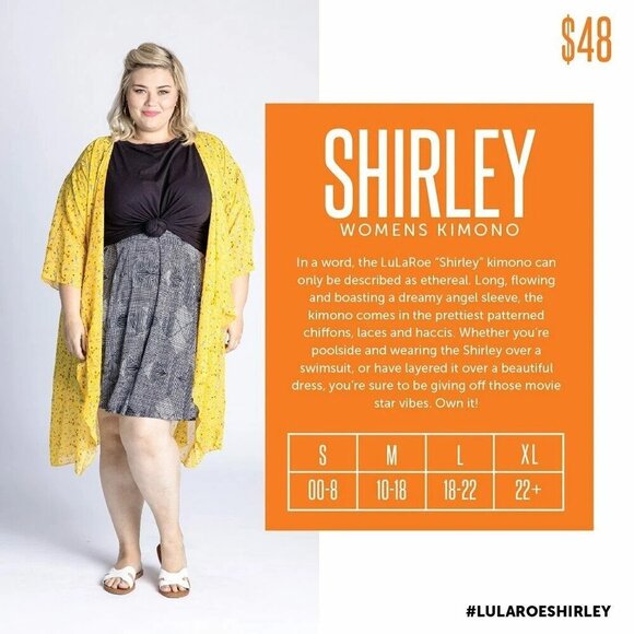 LuLaRoe Houndstooth Shirley Kimono – Size M (Oversized Fit) - Picture 5 of 5